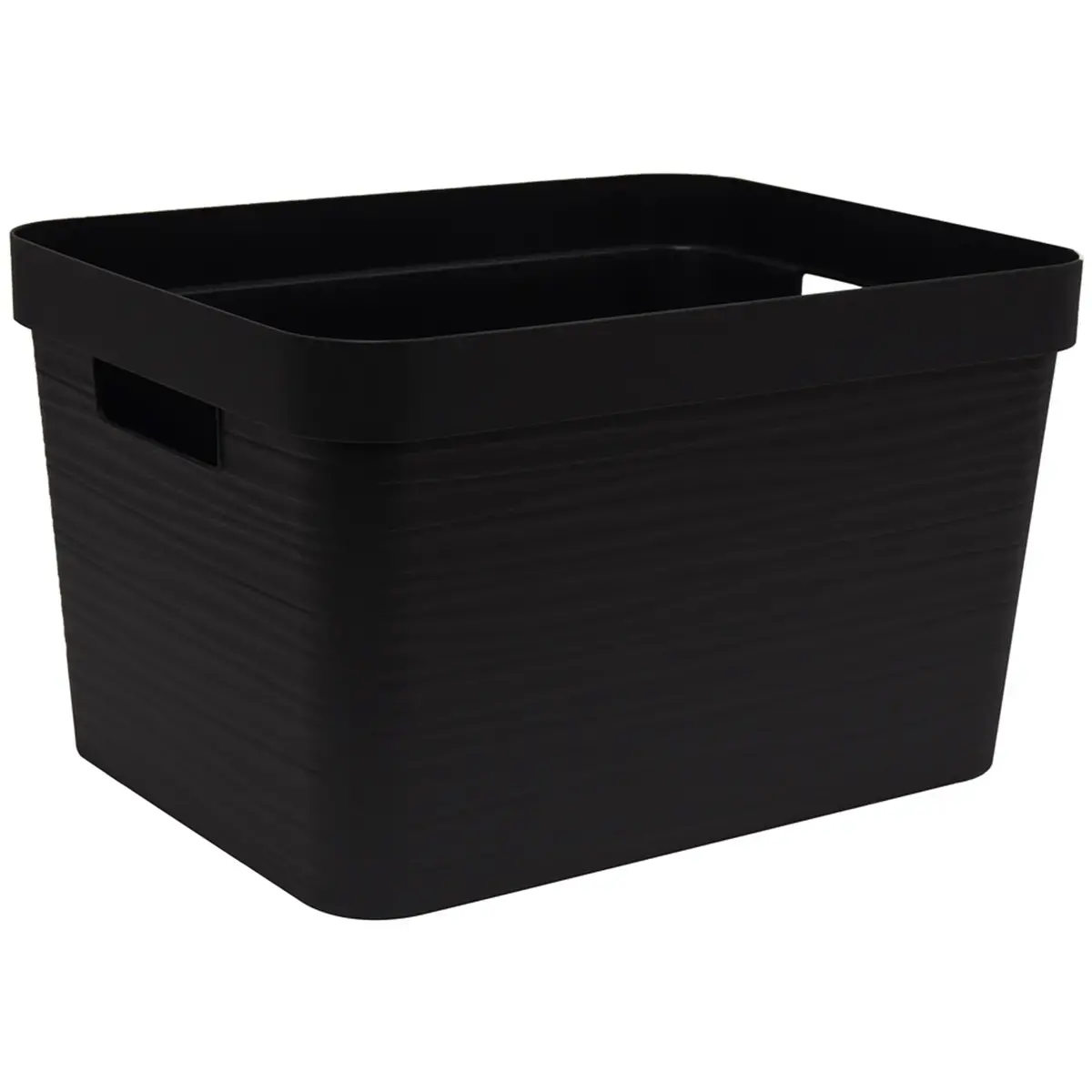 Boîte de rangement STONE, 12 litres, PP, blanc - Eda Fontaine photo du produit