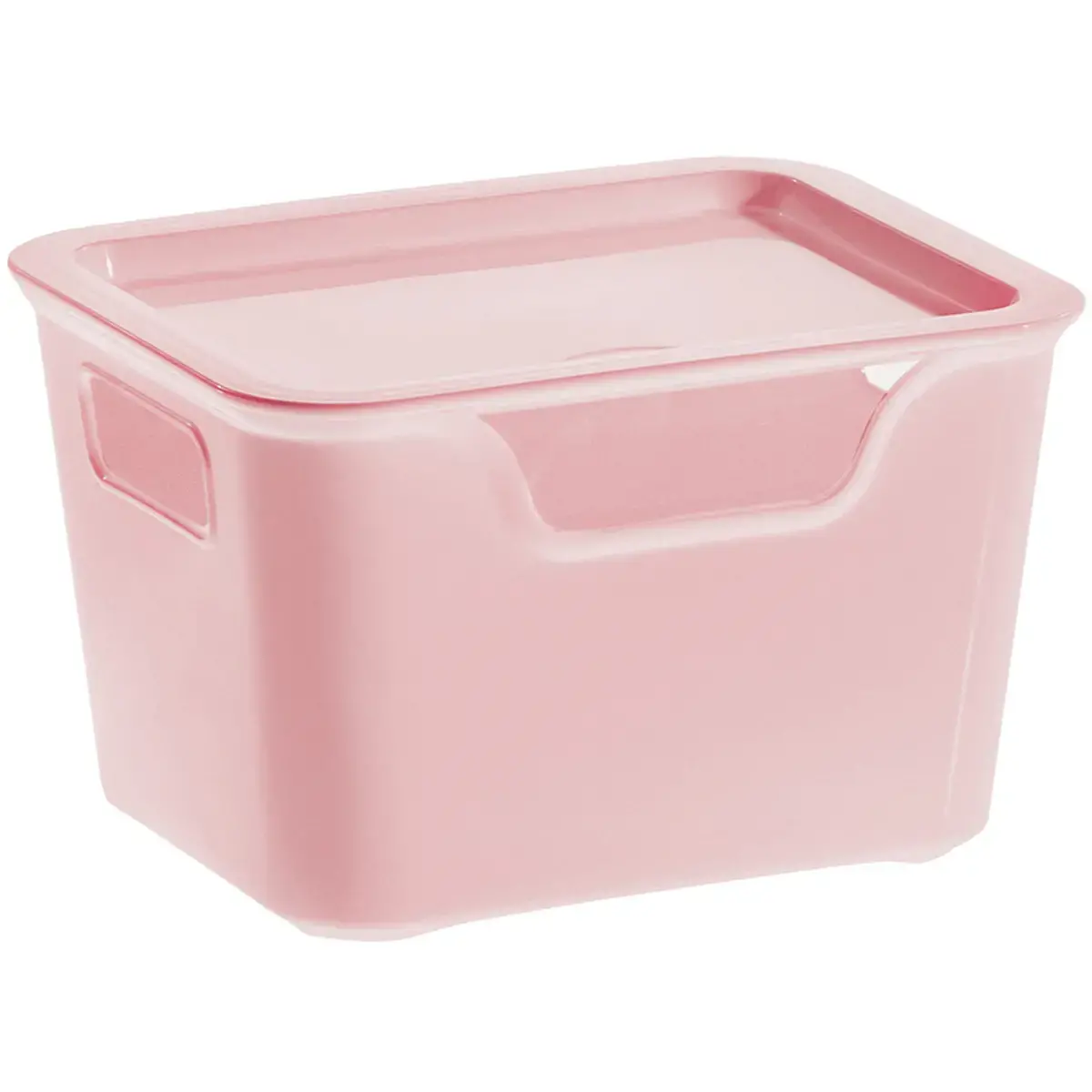 Bo&icirc;te de rangement Bella, 9,15 litres, rose clair - Cep photo du produit