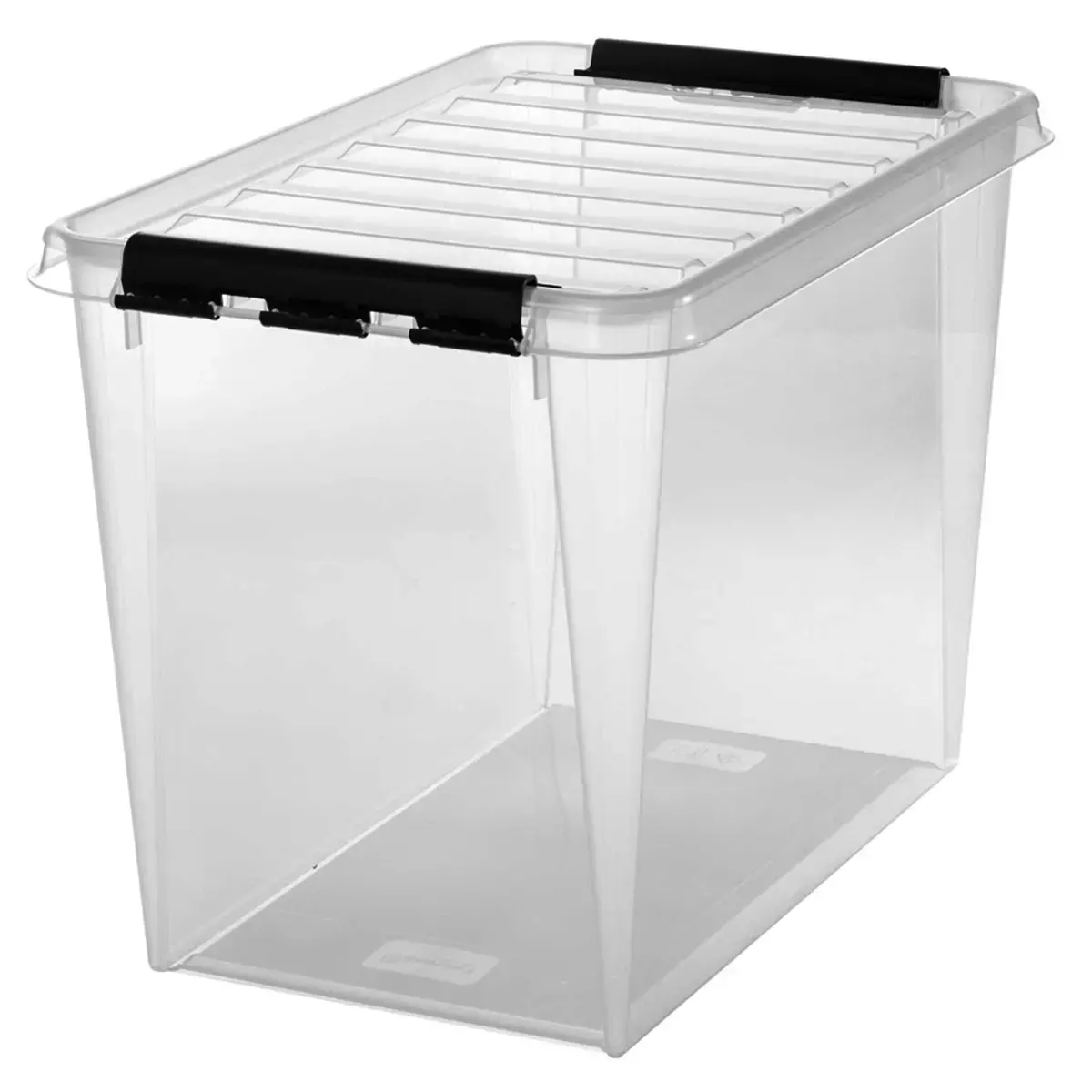 Boîte de rangement CLASSIC 66 L - clips blancs - Smartstore photo du produit