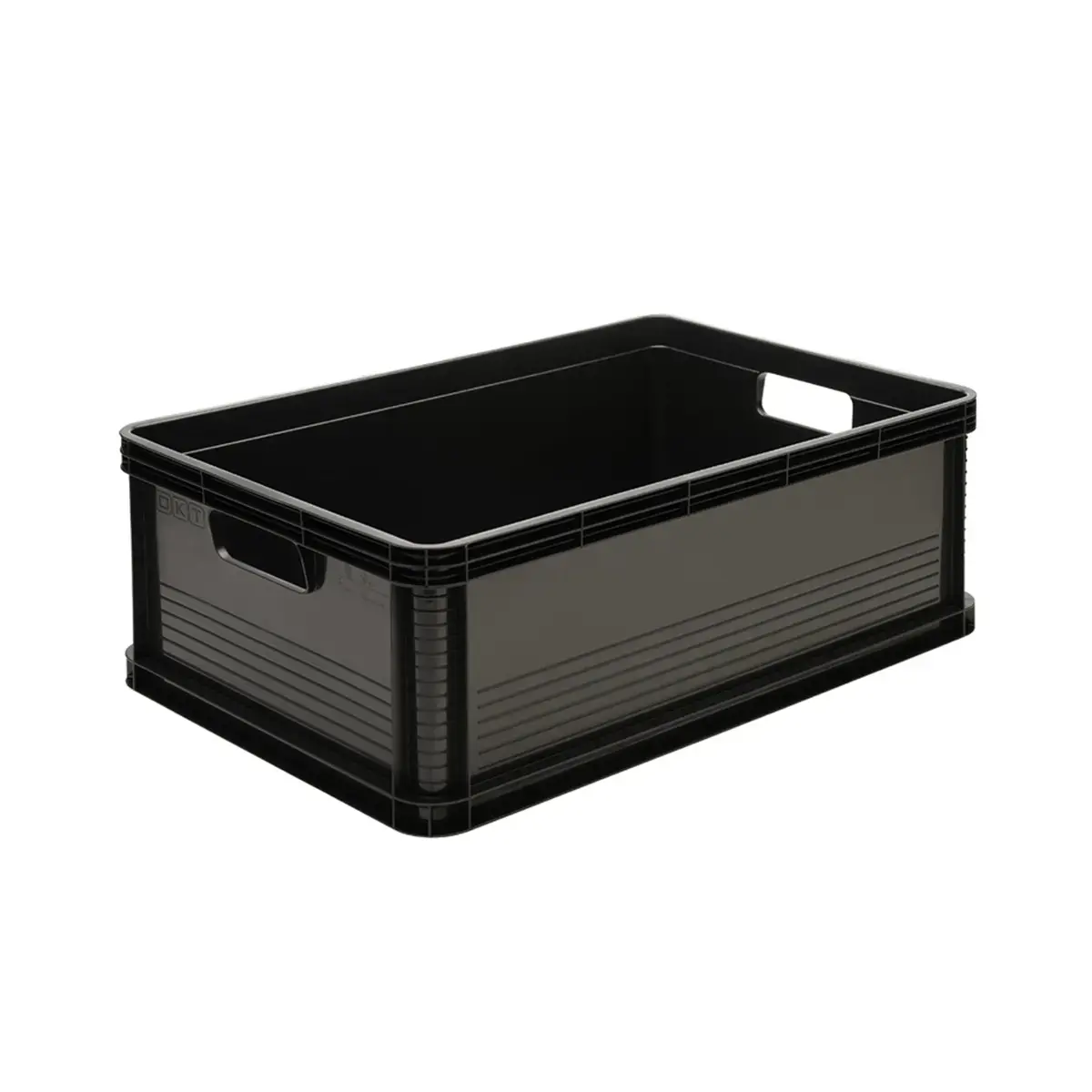 Caisse de rangement Robert - 45 L - Graphite - Keeeper photo du produit