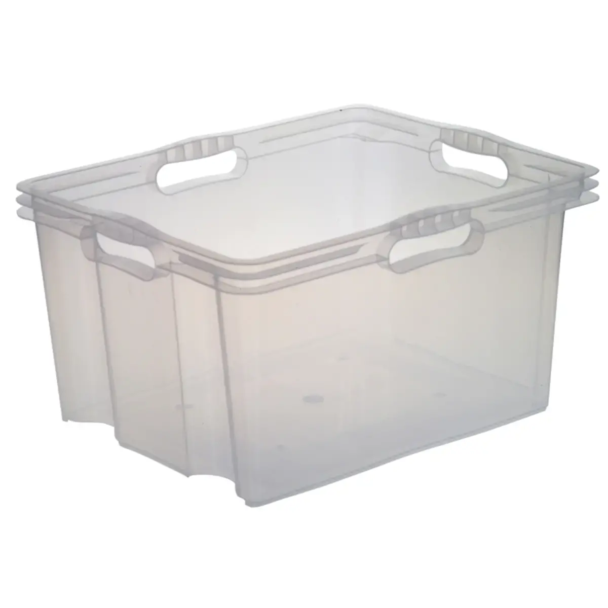 Bo&icirc;te de rangement Franz - 24 L - Gris - Keeeper photo du produit