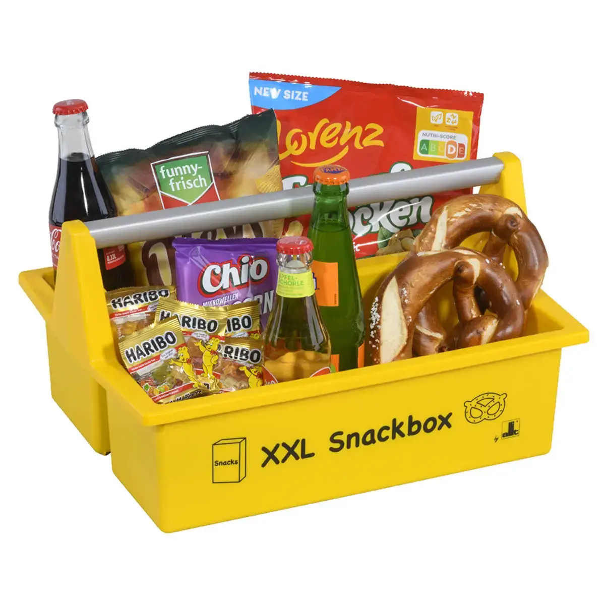 Boîte à goûter jaune Good McPlus Carry XXL - Allit photo du produit