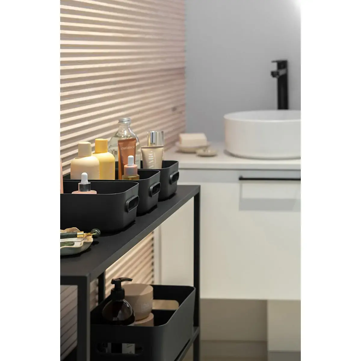 Boîte de rangement Comfort S - Vert d'eau - Smartstore photo du produit