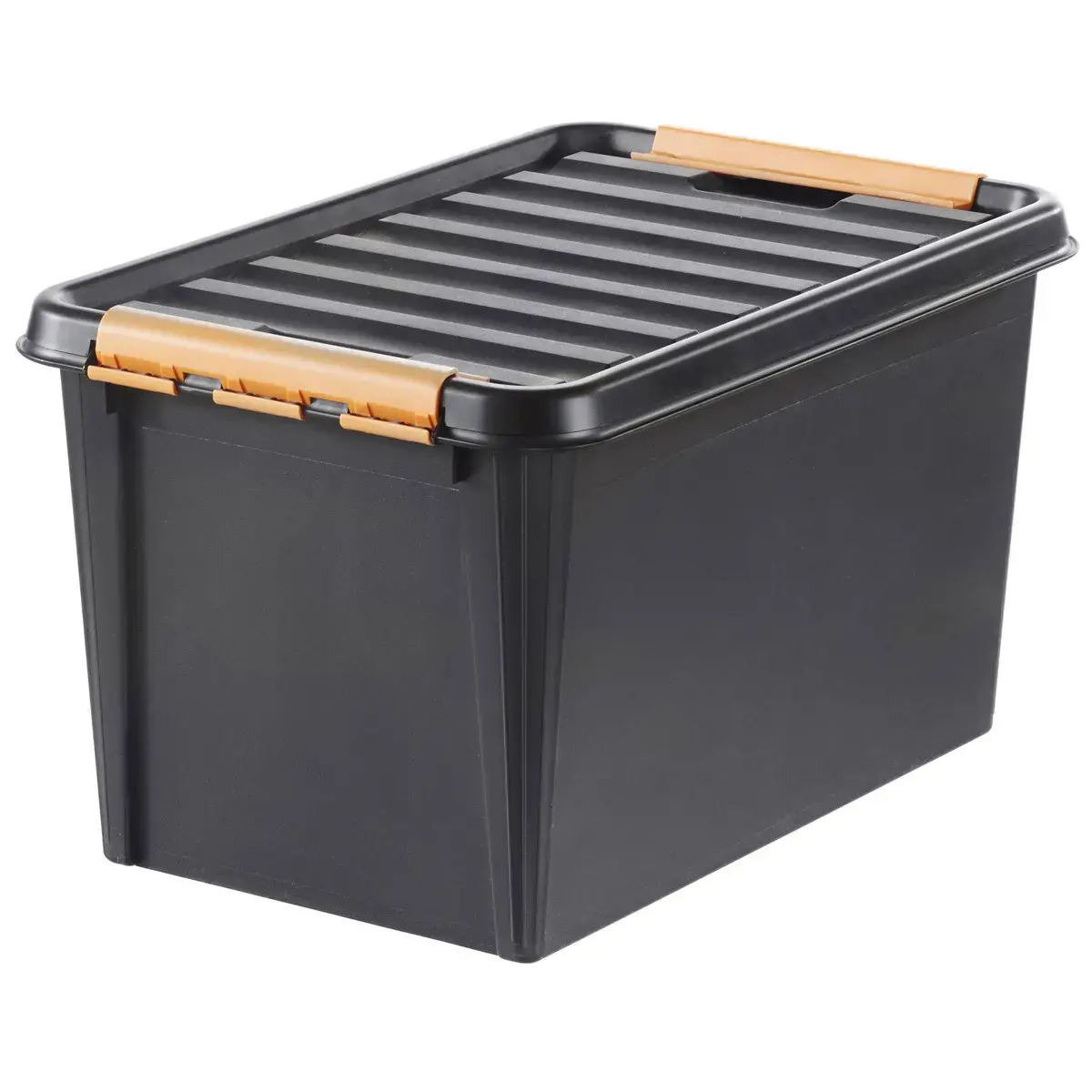 Boîte de rangement PRO - 49 L - Noir - Smartstore photo du produit