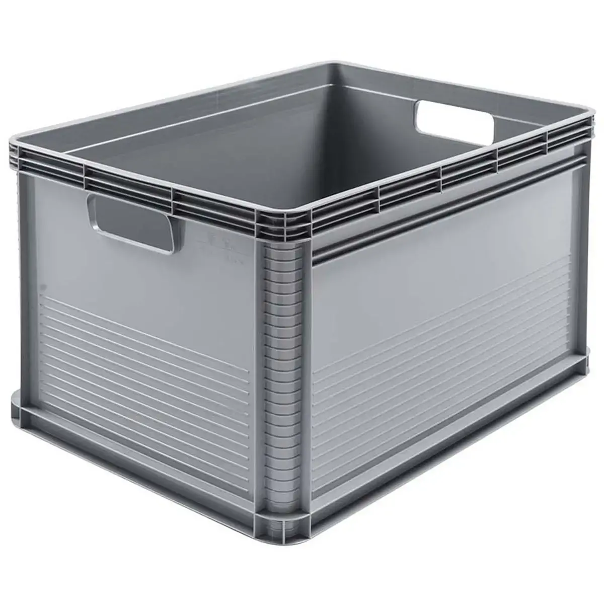 Caisse de rangement Robert - 20 L - Gris - Keeeper photo du produit