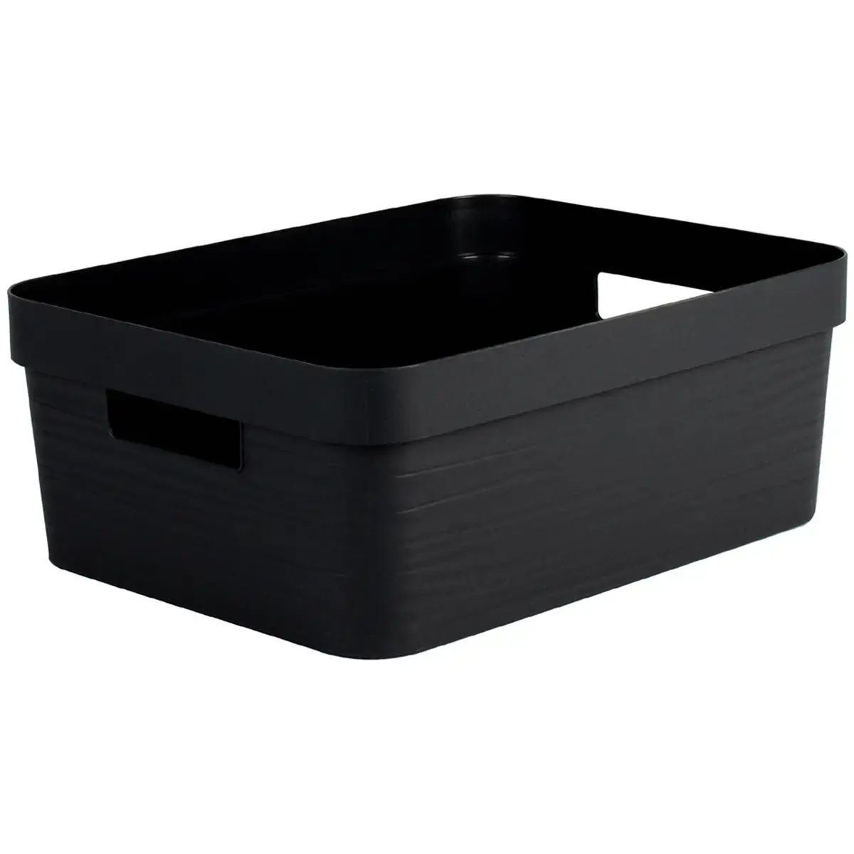 Boîte de rangement STONE, 30 litres, PP, vert laurier - Eda Fontaine photo du produit