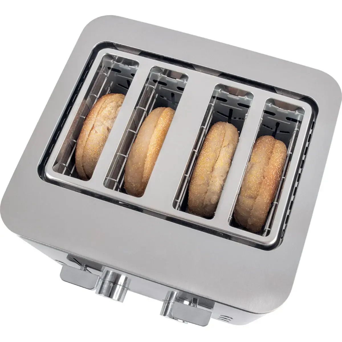 Grille-pain 4 tranches PC-TA 1252, acier inox - Profi Cook photo du produit