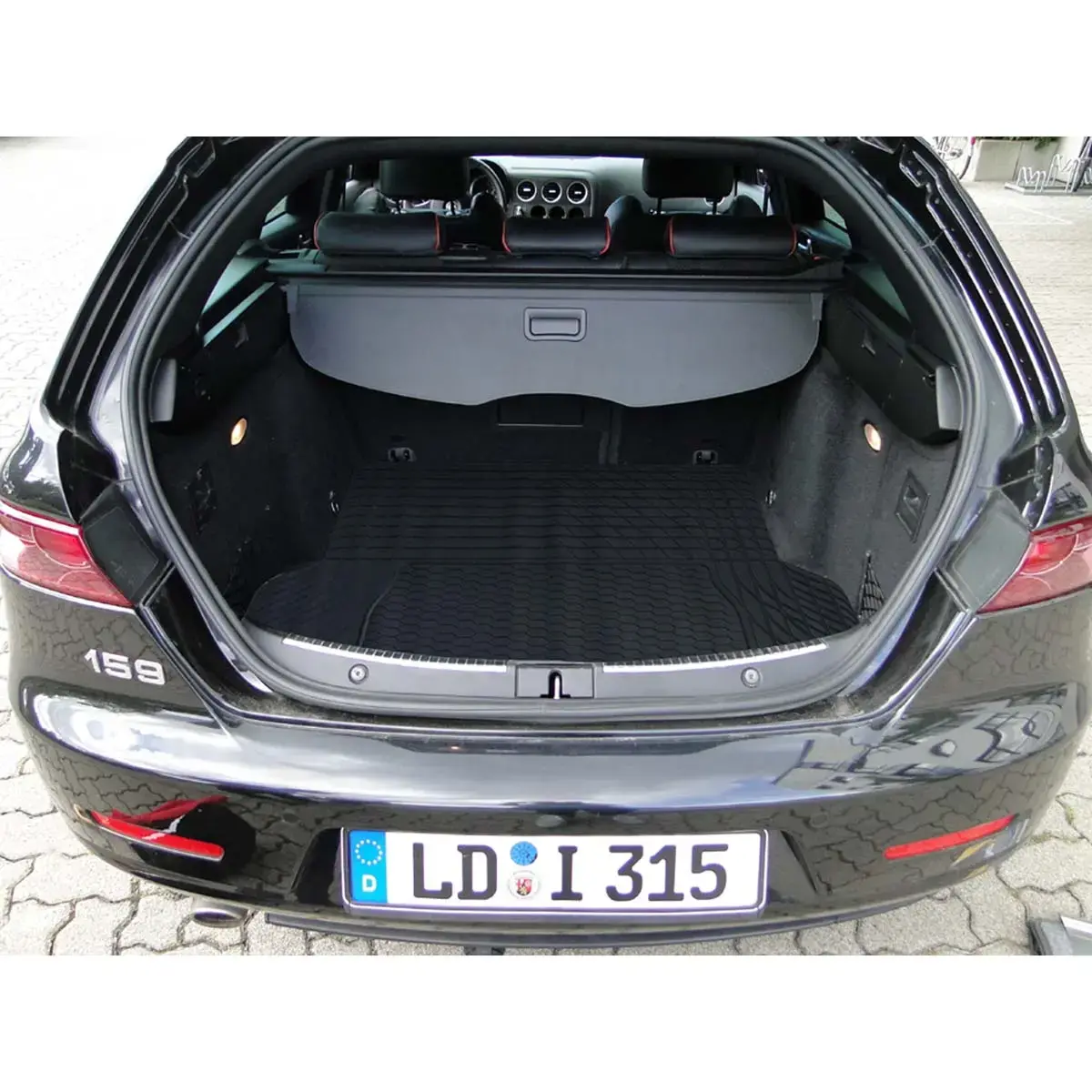 Tapis de coffre pour voiture, noir, découpable - Cartrend photo du produit