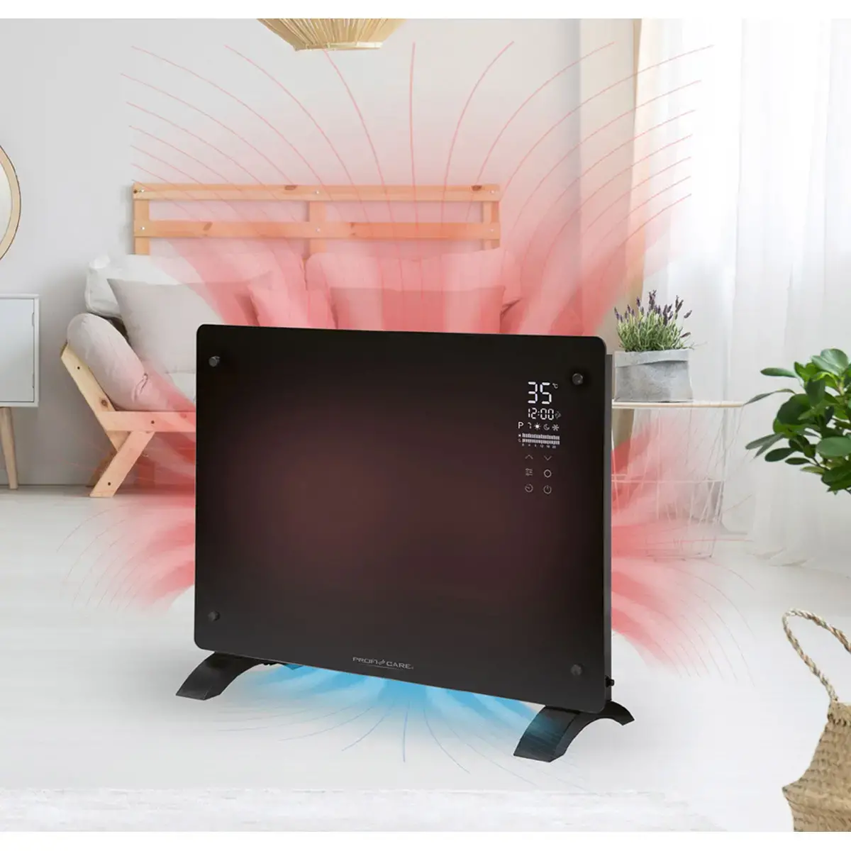 Chauffage par converteur en verre PC-GKH 3118 - Profi Care photo du produit