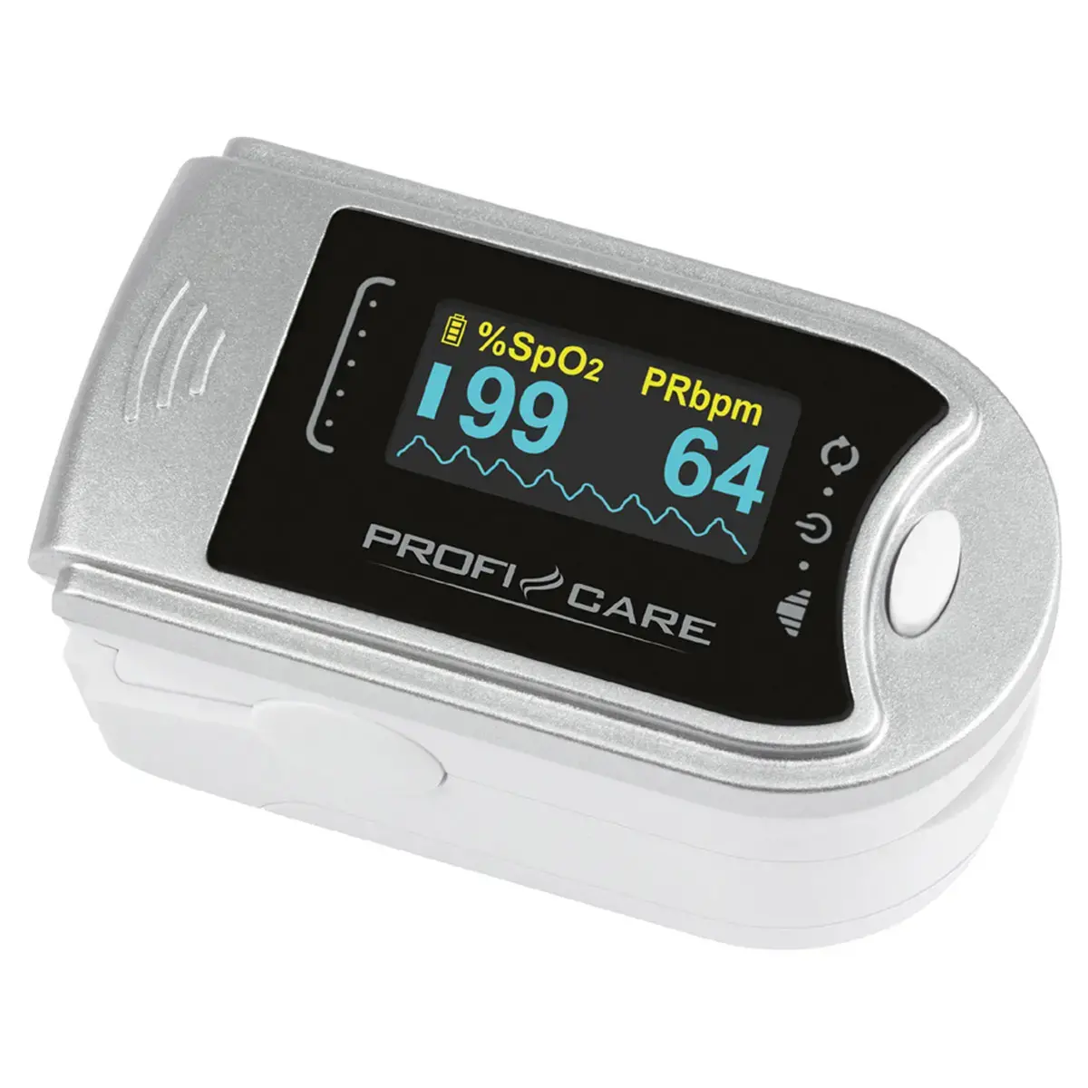 Oximètre de pouls 3-en-1 PC-PO 3104, blanc - Profi Care photo du produit
