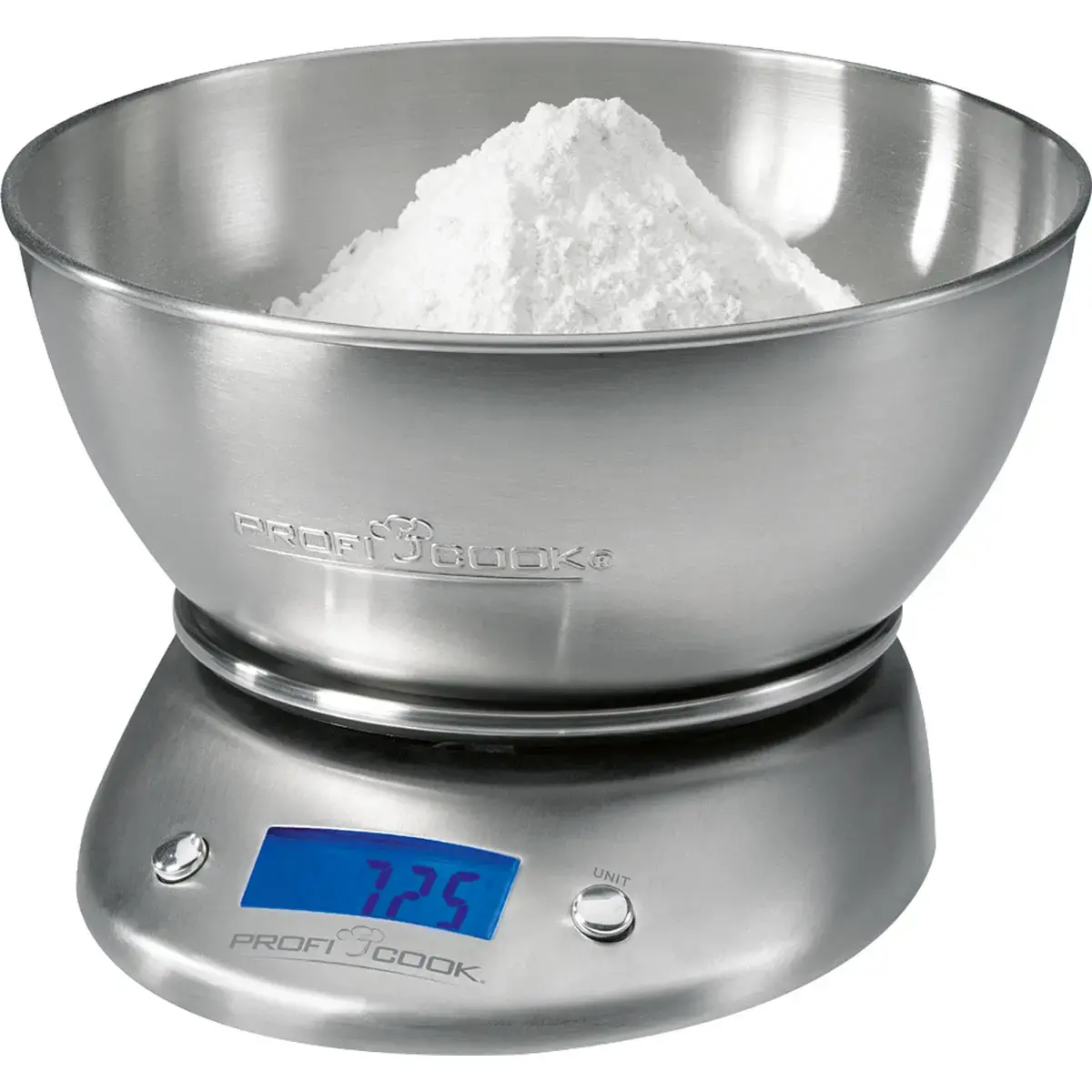 Balance de cuisine PC-KW 1040, acier inoxydable - Profi Cook photo du produit