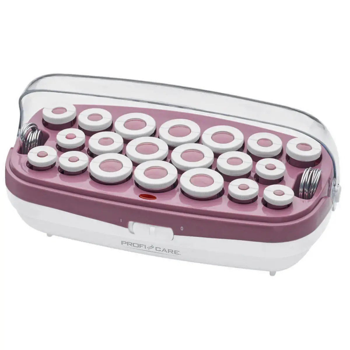 Kit de bigoudis PC-LW 3028, blanc/bordeaux - Profi Care photo du produit