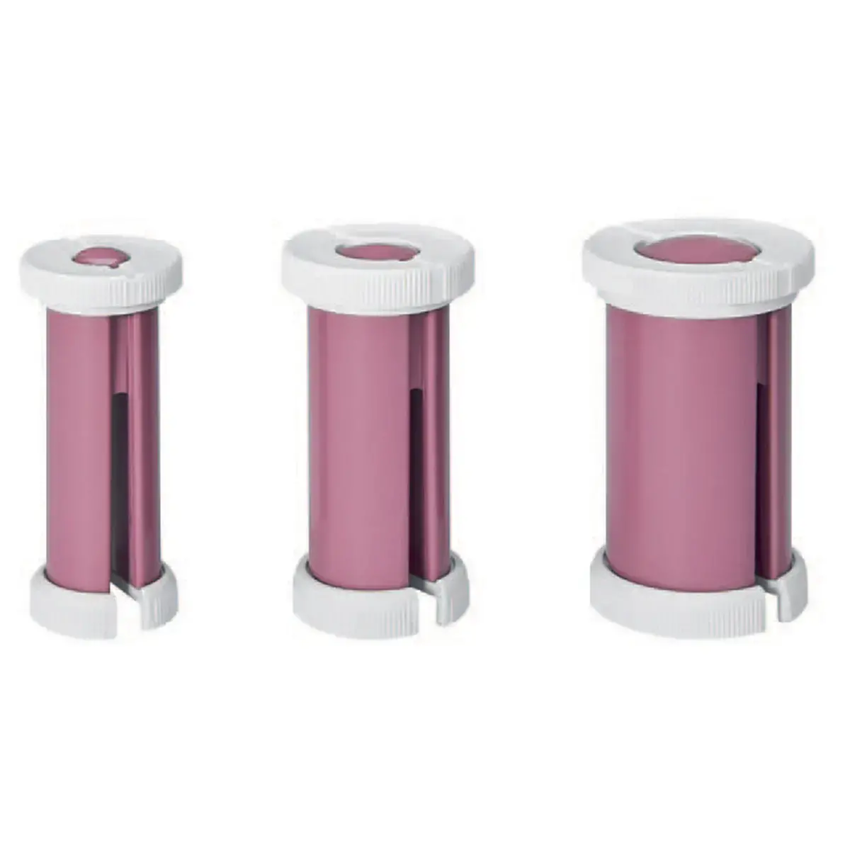 Kit de bigoudis PC-LW 3028, blanc/bordeaux - Profi Care photo du produit
