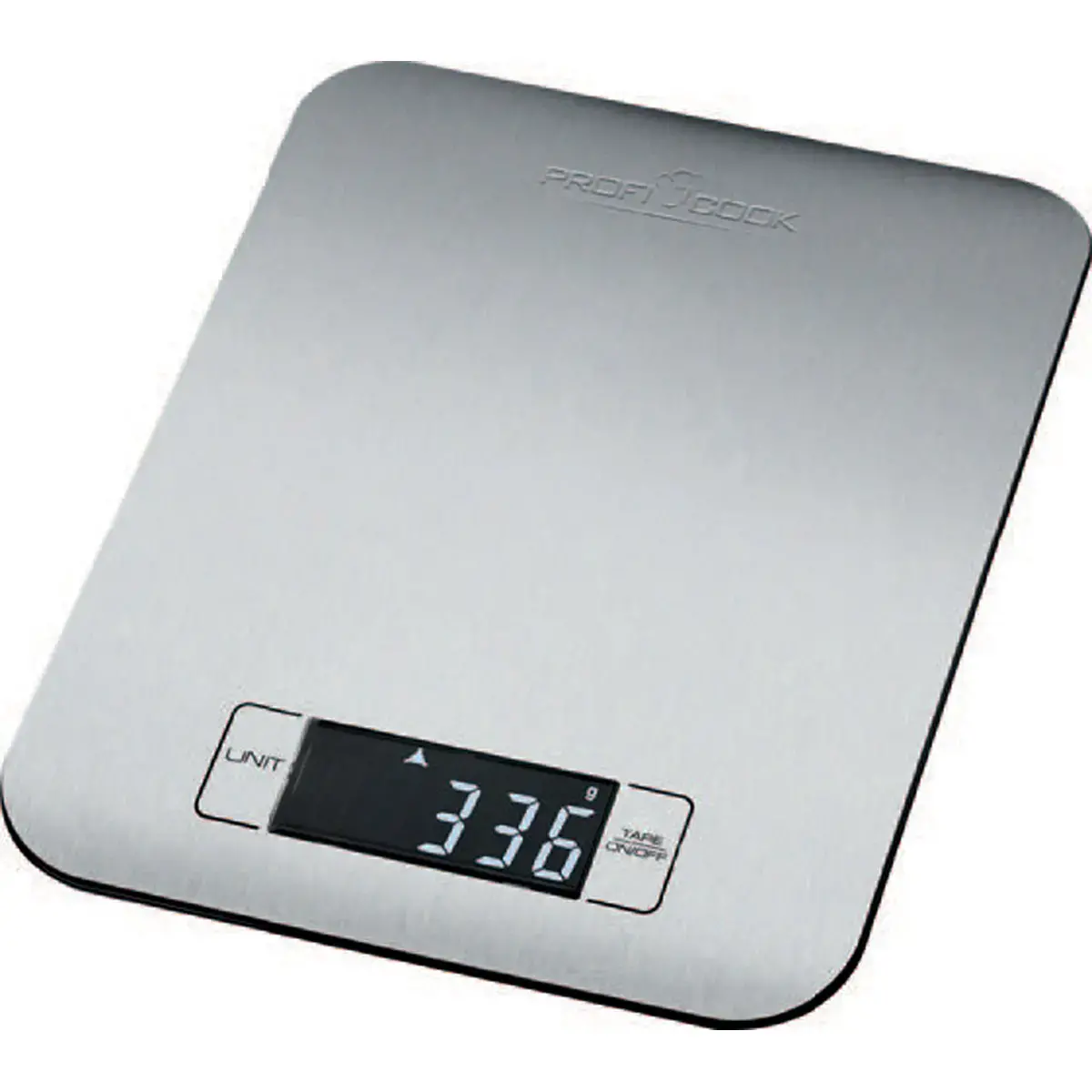 Balance de cuisine PC-KW 1061, acier inoxydable - Profi Cook photo du produit