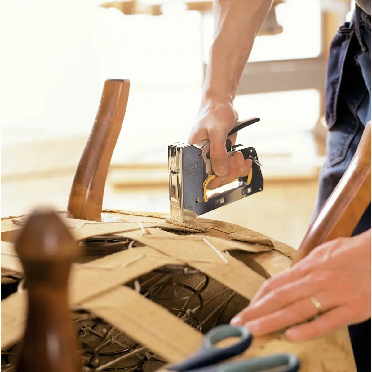 Pistolet d'agrafage PRO R33E ergonomique, en acier - Rapid photo du produit