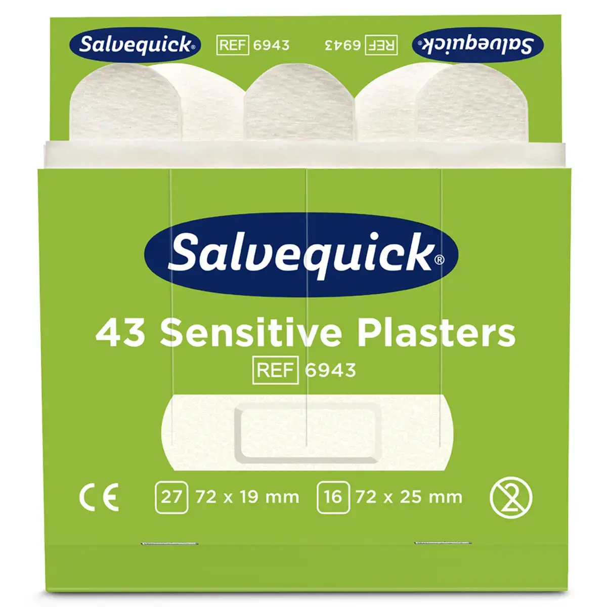 Recharge Salvequick, pansement Sensitif - Cederroth photo du produit