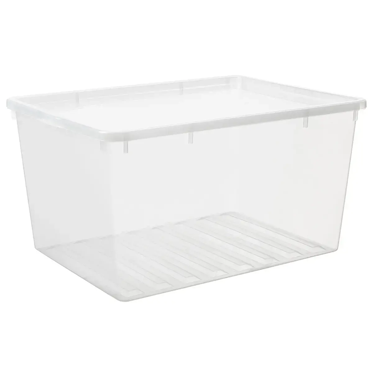 Bo&icirc;te de rangement BASIC BOX, 80 litres - Plast Team photo du produit