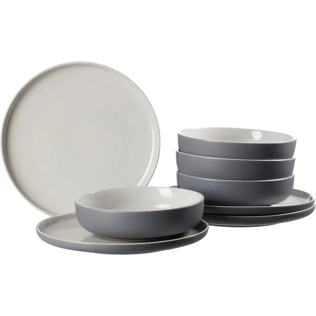 Service de table JASPER, 8 pièces, gris - Ritzenhoff & Breker photo du produit