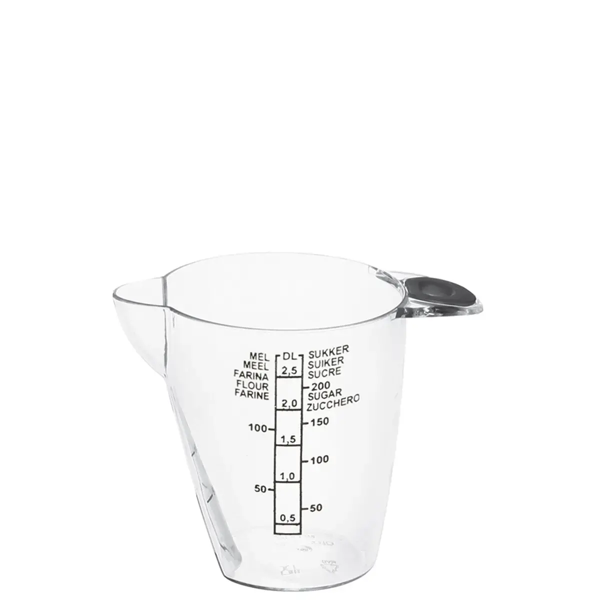 Pichet mesureur, 1 litre, transparent - Plast Team photo du produit