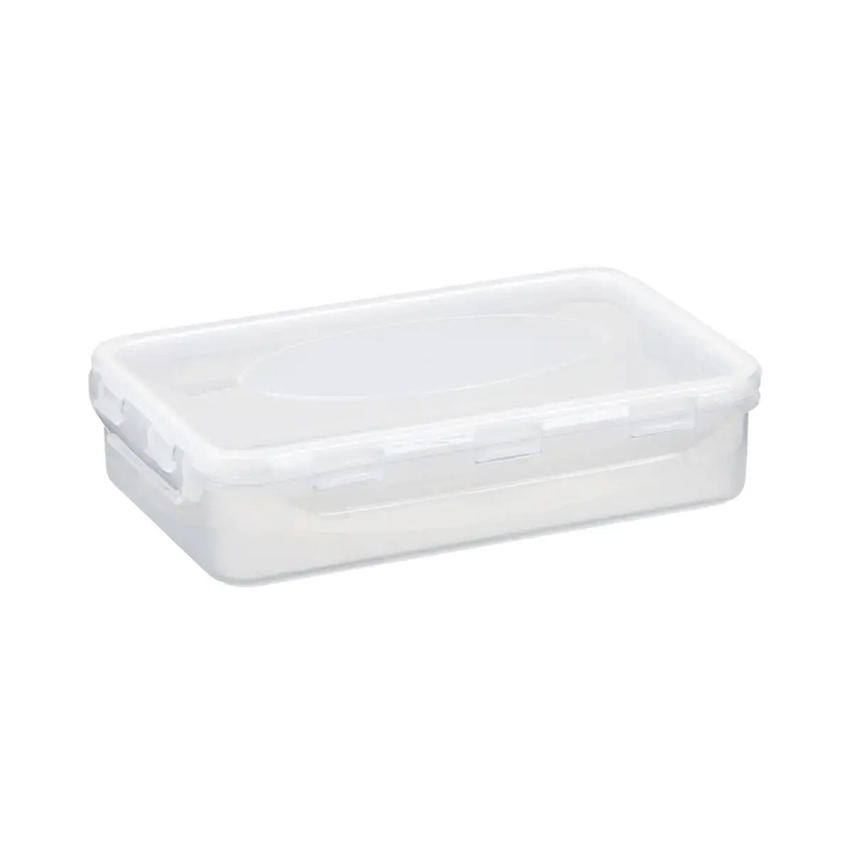 Boîte de conservation Airtight, 1,3 litre, blanc - Plast Team photo du produit