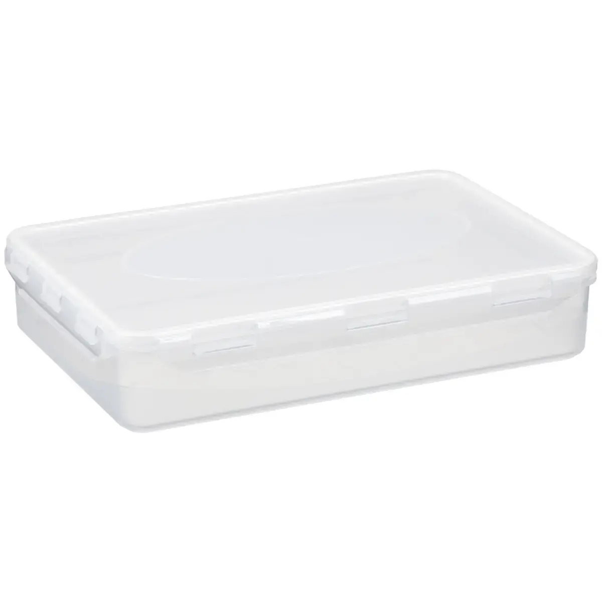 Boîte de conservation Airtight, 1,3 litre, blanc - Plast Team photo du produit