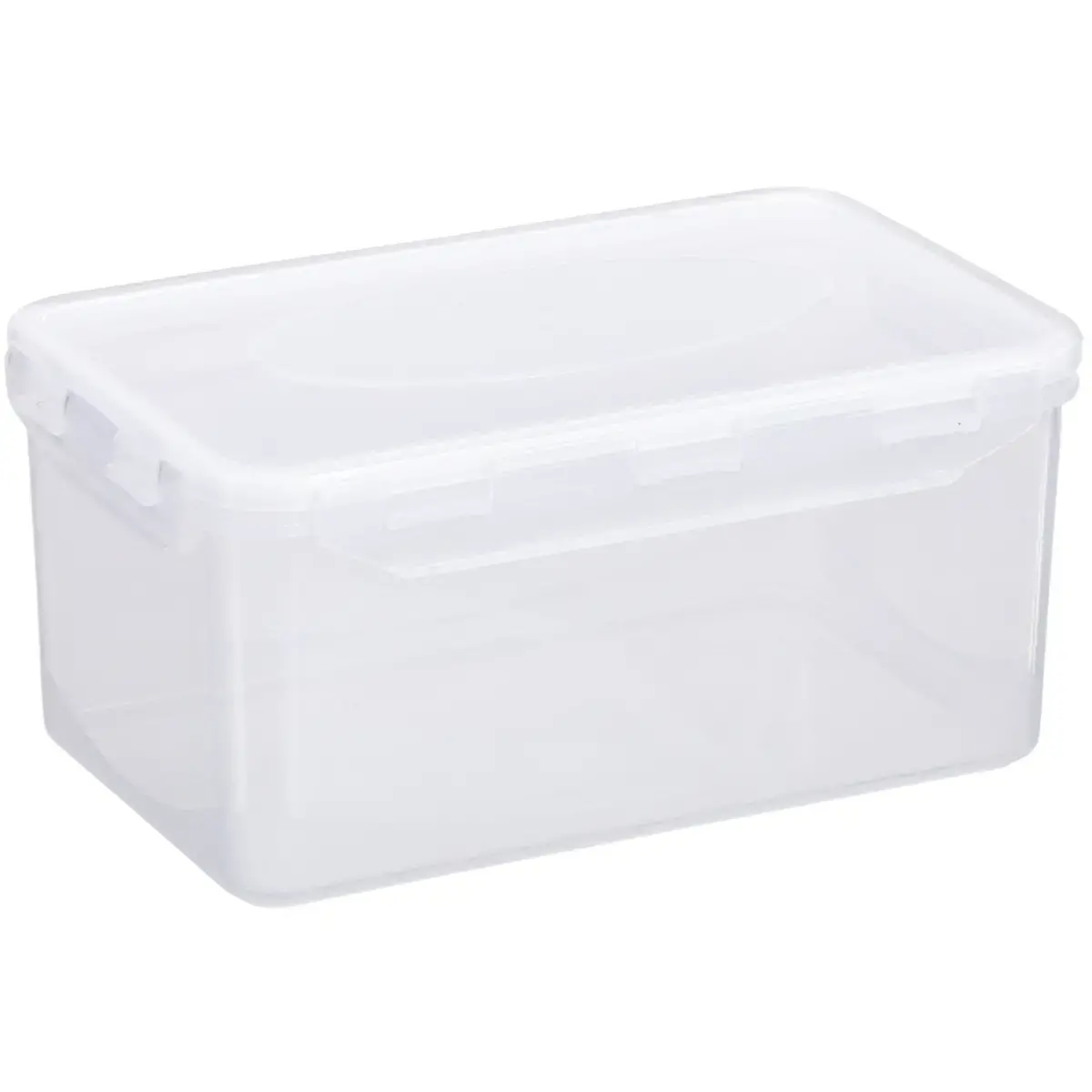 Boîte de conservation Airtight, 1,3 litre, blanc - Plast Team photo du produit