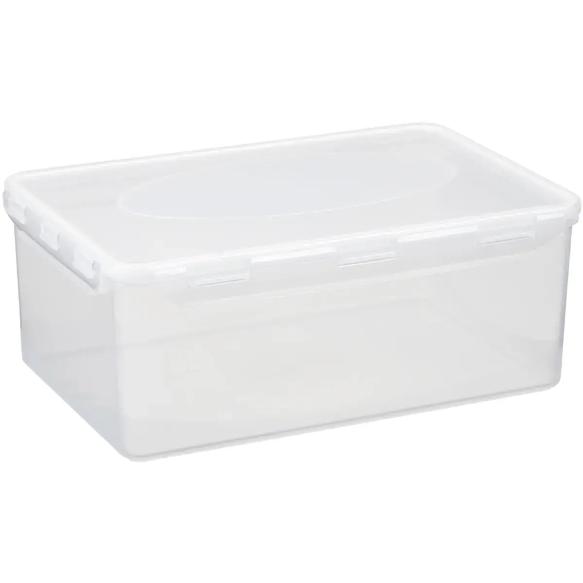 Boîte de conservation Airtight, 1,3 litre, blanc - Plast Team photo du produit