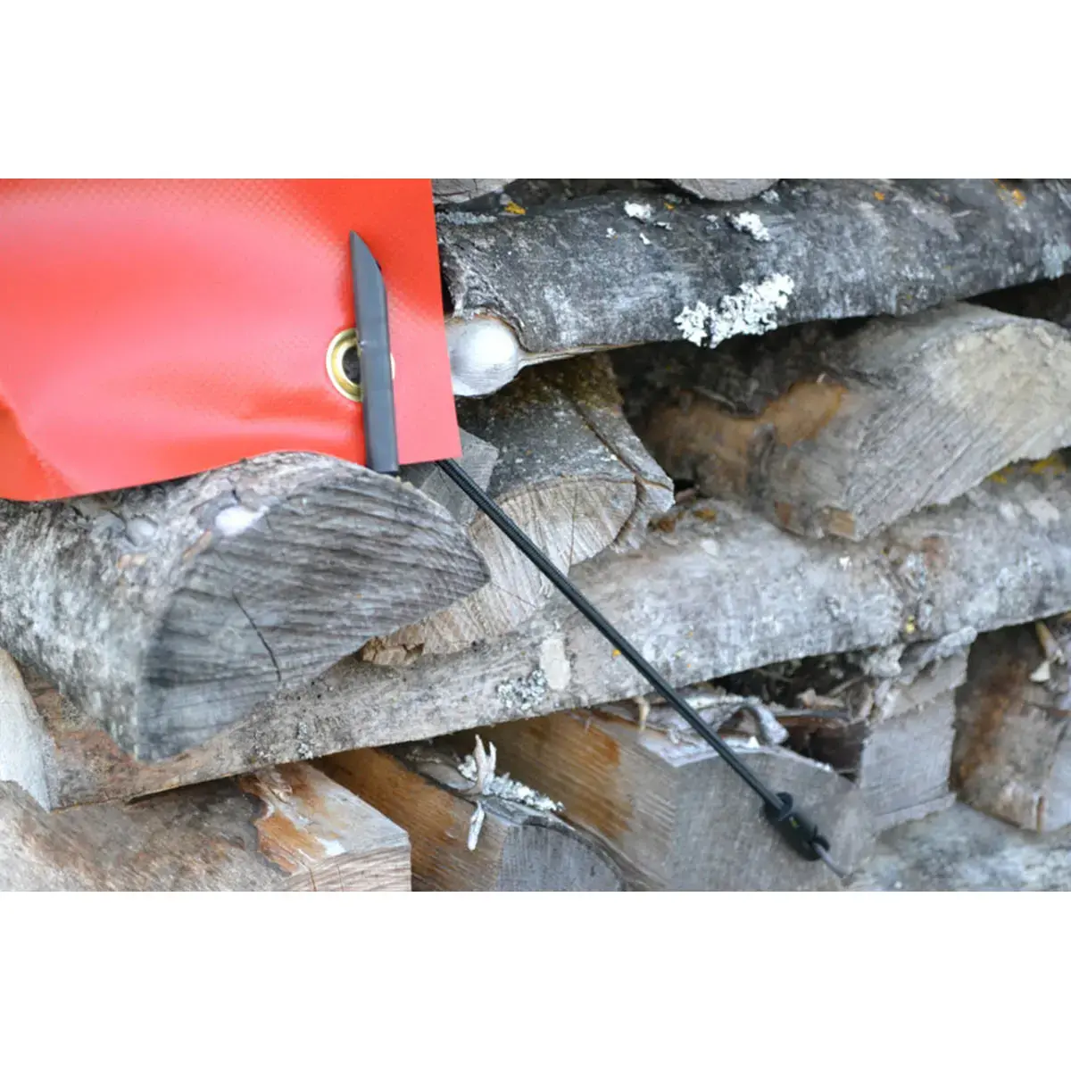 Tendeur pour b&acirc;che, longueur : 300 mm, noir - Dm-Folien photo du produit