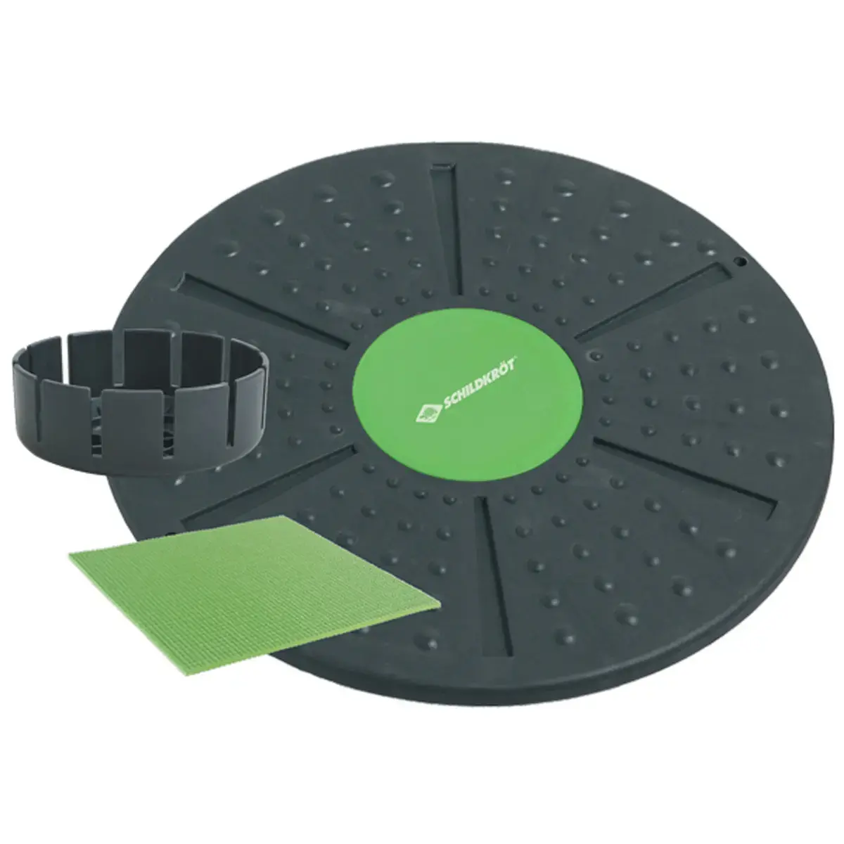Plateau d'&eacute;quilibre, vert/anthracite - Schildkr&ouml;t photo du produit