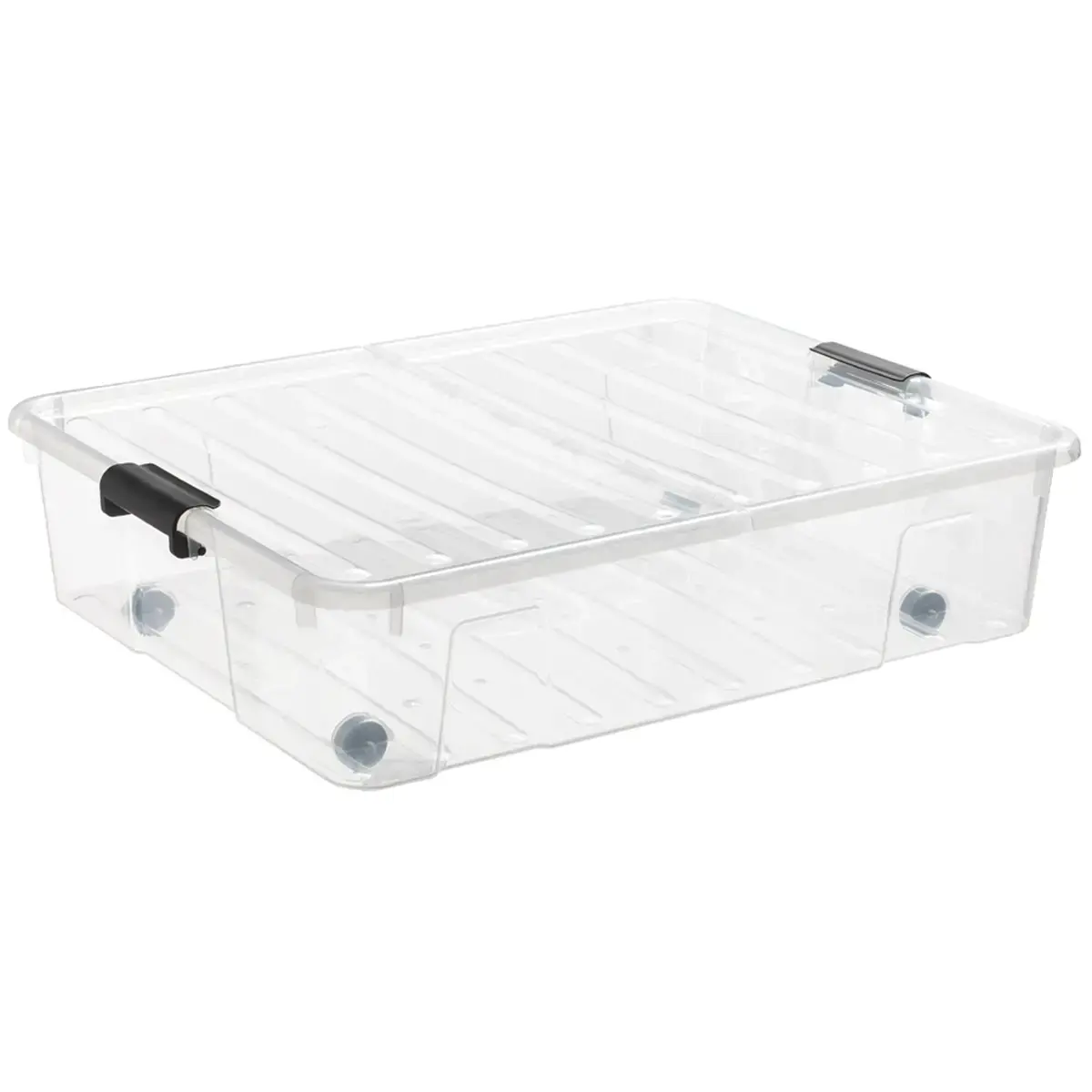 Bo&icirc;te de rangement HOME BOX BEDROLLER XL, 49 L - Plast Team photo du produit