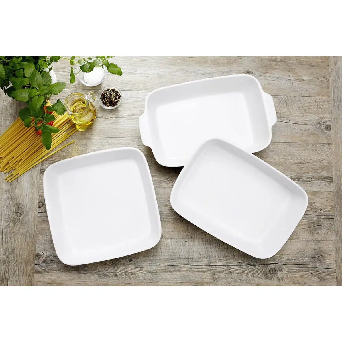 Plat à gratin XXL, 3 litres, blanc - Ritzenhoff & Breker photo du produit