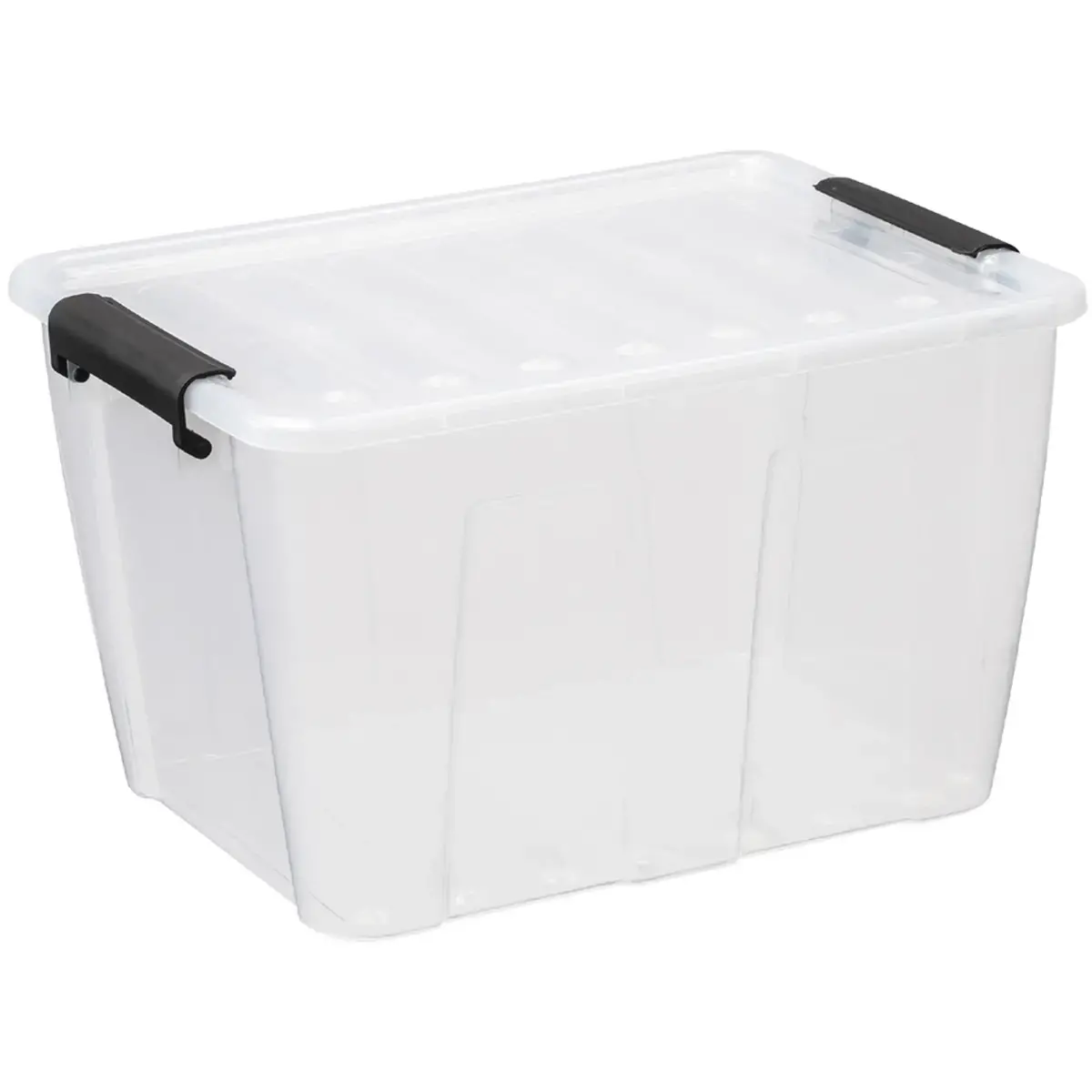 Boîte de rangement HOME BOX, 15 L, gris - Plast Team photo du produit