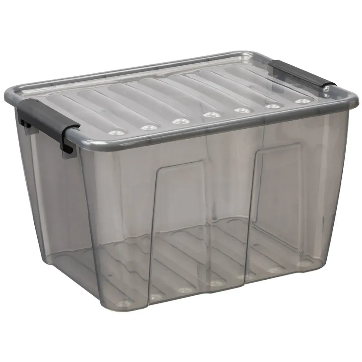Boîte de rangement HOME BOX, 15 L, gris - Plast Team photo du produit