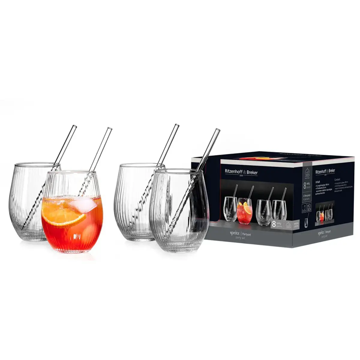 Set festif SPRITZ, 8 pièces - Ritzenhoff & Breker photo du produit