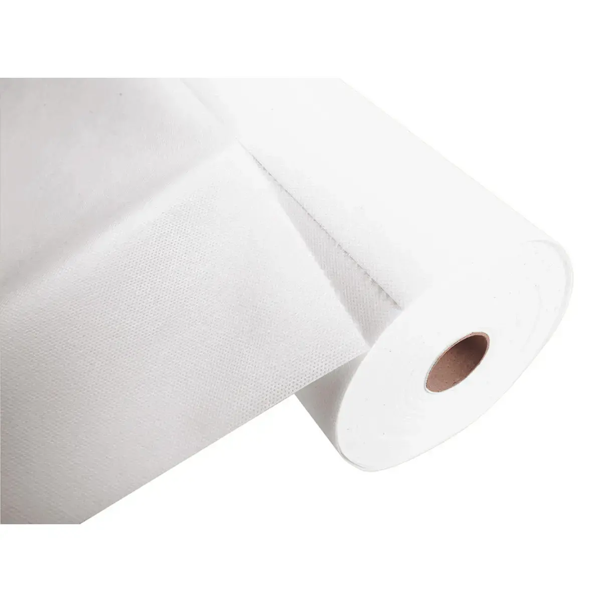 Nappe "Tête à tête" jetable Spunbond, ivoire - Pronappe photo du produit