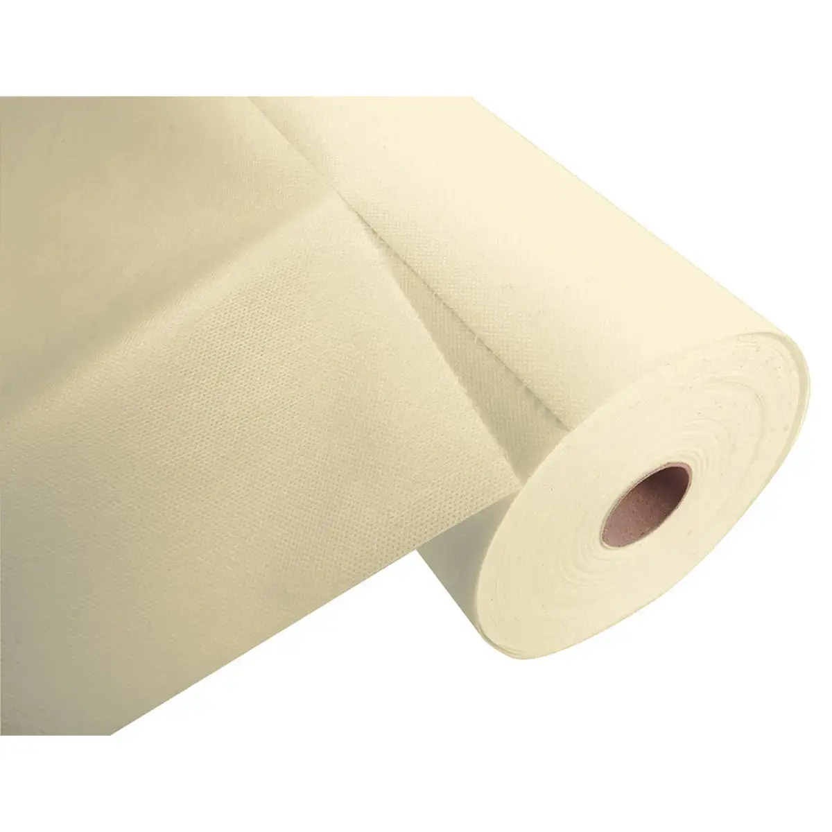 Nappe "Tête à tête" jetable Spunbond, ivoire - Pronappe photo du produit