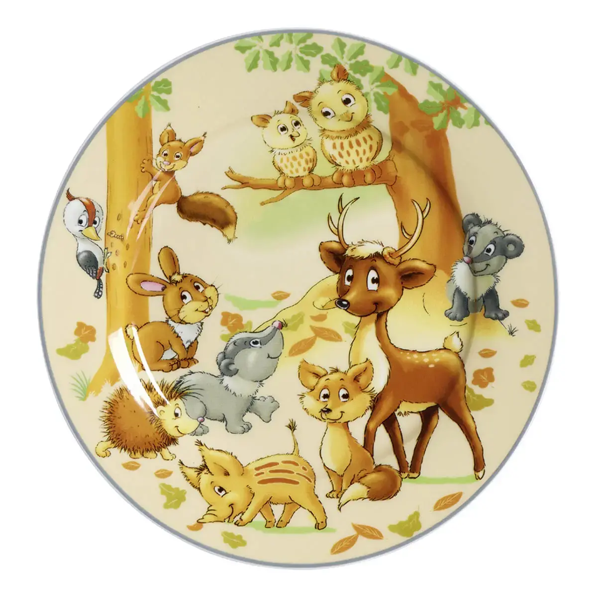 Assiette ANIMAUX DE LA FORET - Ritzenhoff & Breker photo du produit