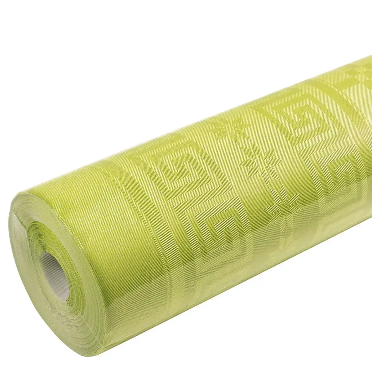 Nappe en papier damass&eacute;, (l)1,18 x (L)6 m, bordeaux - Pronappe photo du produit