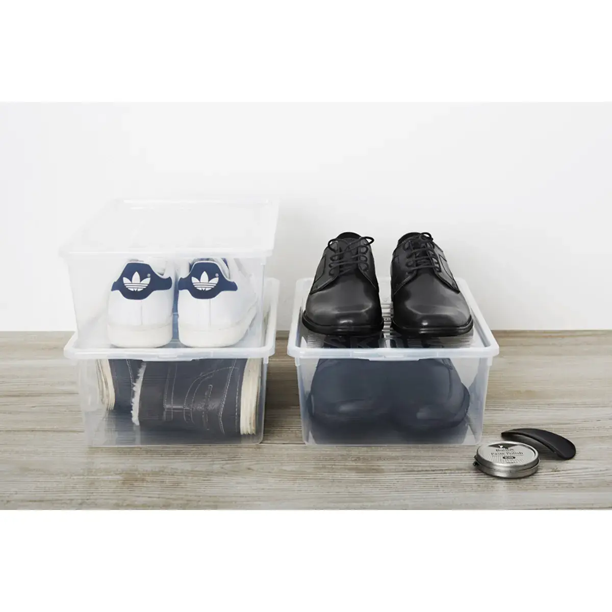 Bo&icirc;te &agrave; chaussures BASIC BOX, grand mod&egrave;le - Plast Team photo du produit