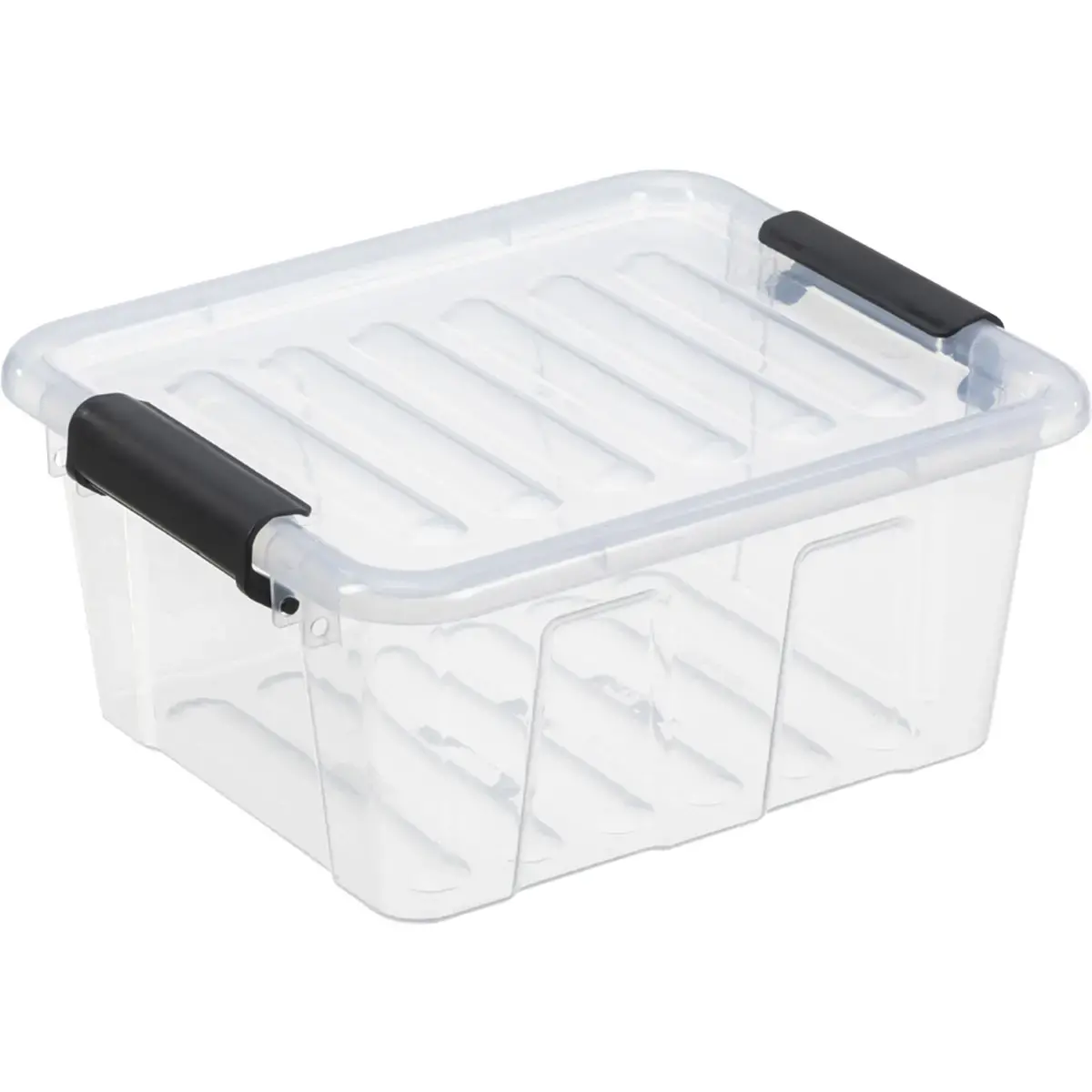 Boîte de rangement HOME BOX, 3 L, transparent - Plast Team photo du produit
