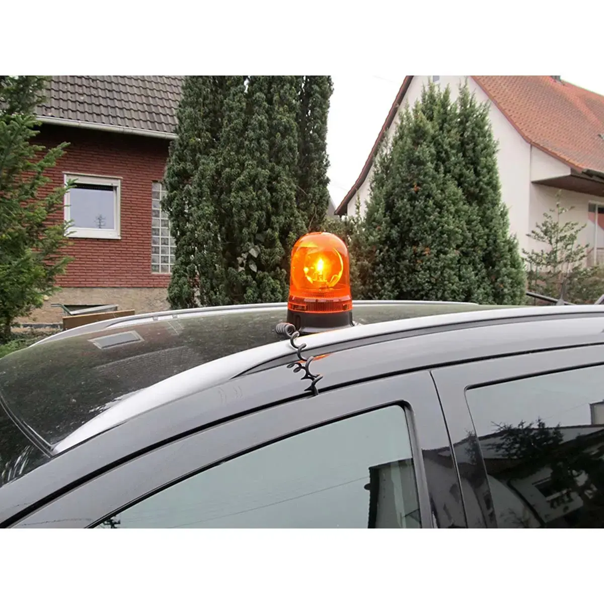Gyrophare, orange, 12 V / 55 watts - Iwh photo du produit