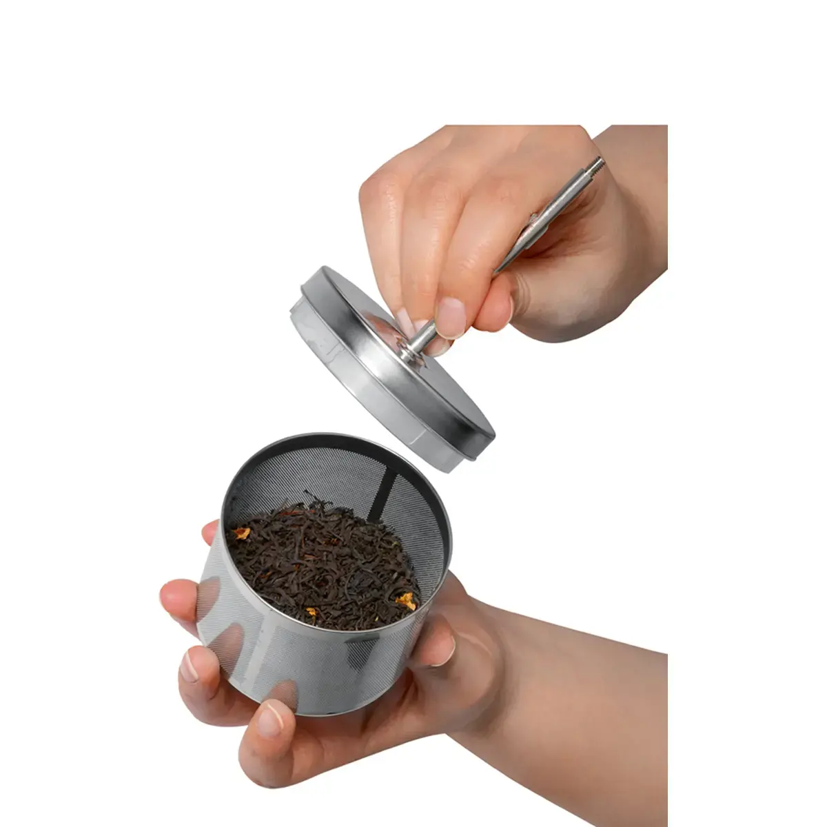 Bouilloire et th&eacute;i&egrave;re PC-WKS 1020 G, inox/noir - Profi Cook photo du produit