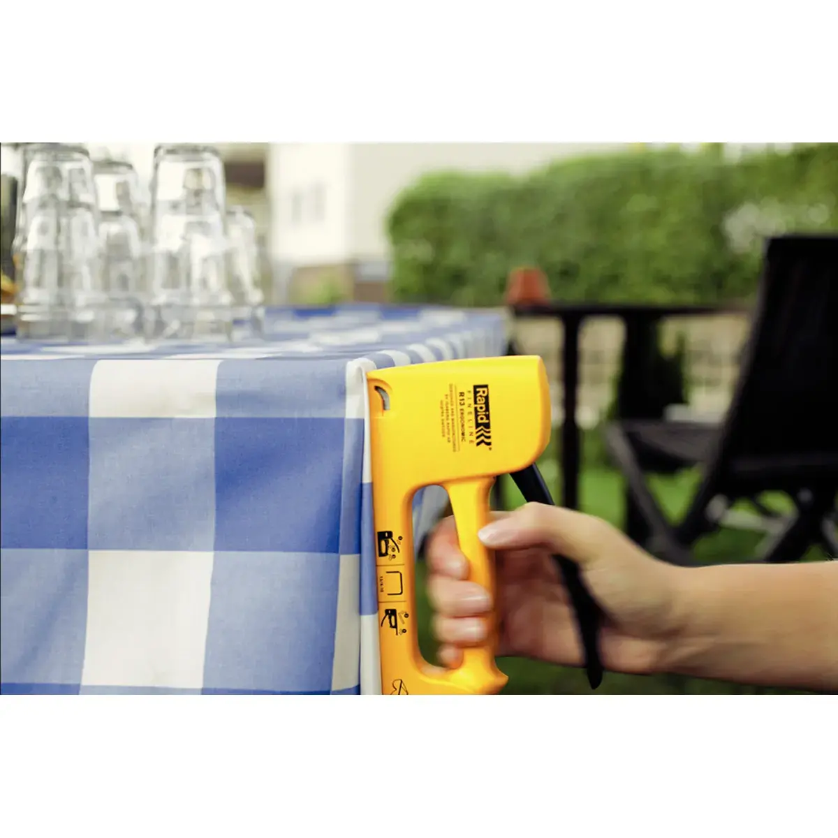 Pistolet agrafeur R13, blister, jaune - Rapid photo du produit