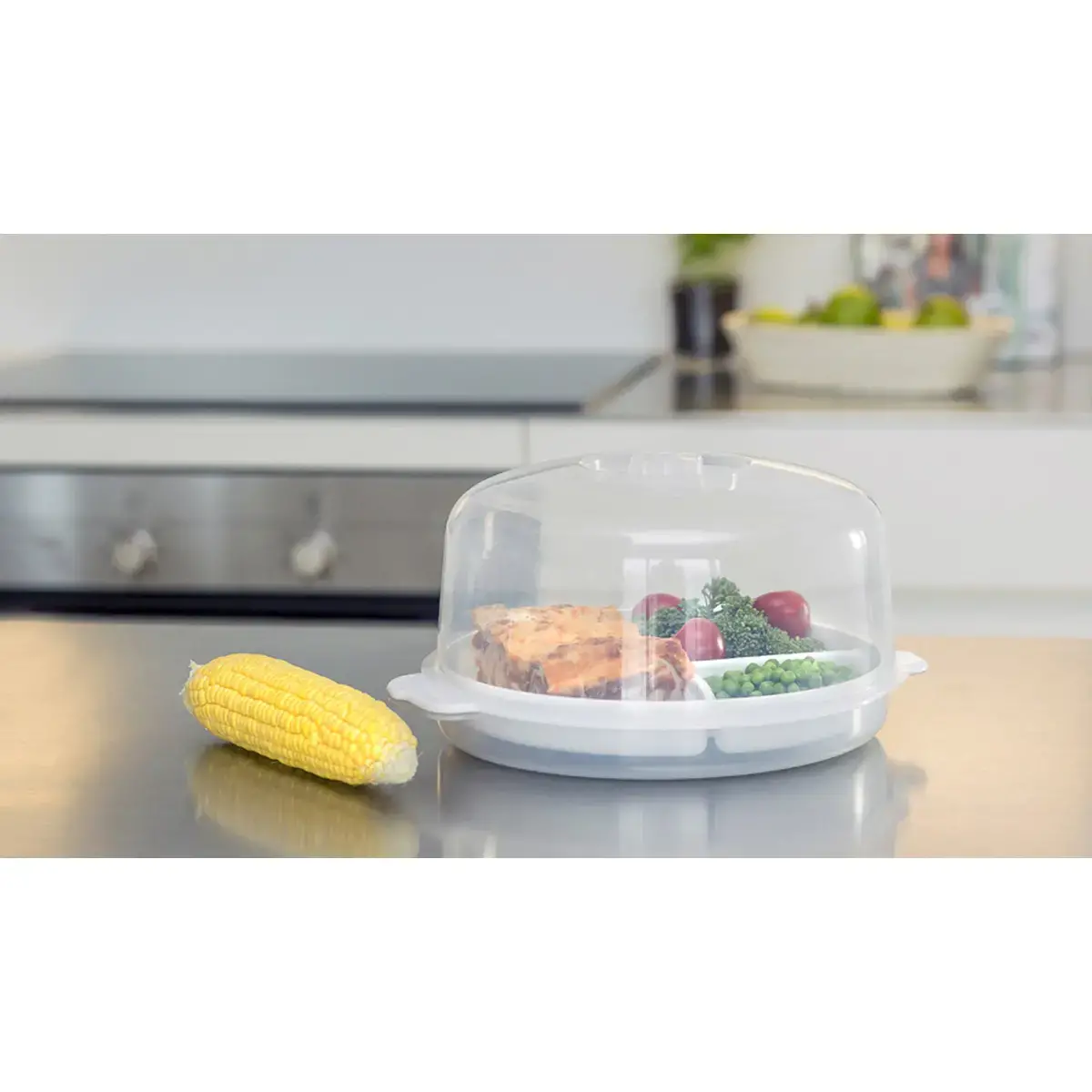 Cloche pour micro-ondes Micro, diamètre: 245 mm - Plast Team photo du produit