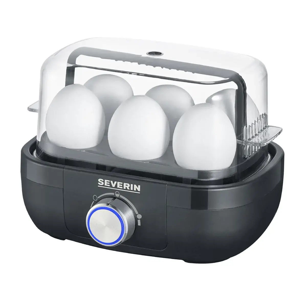Cuiseur à oeufs EK 3166, pour 6 oeufs, noir - Severin photo du produit