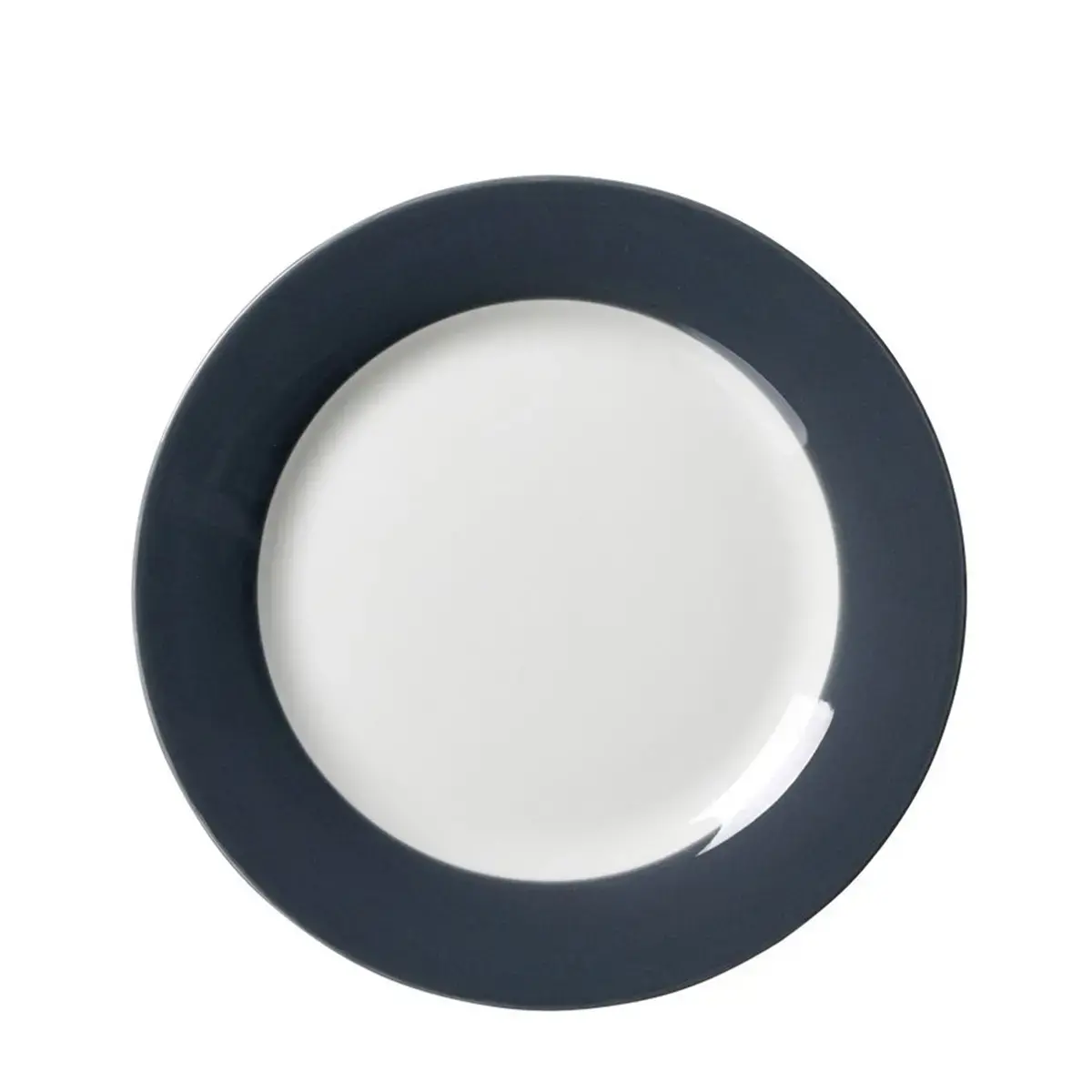 Assiette plate DOPPIO ANTHRACITE, 270 mm - Ritzenhoff & Breker photo du produit