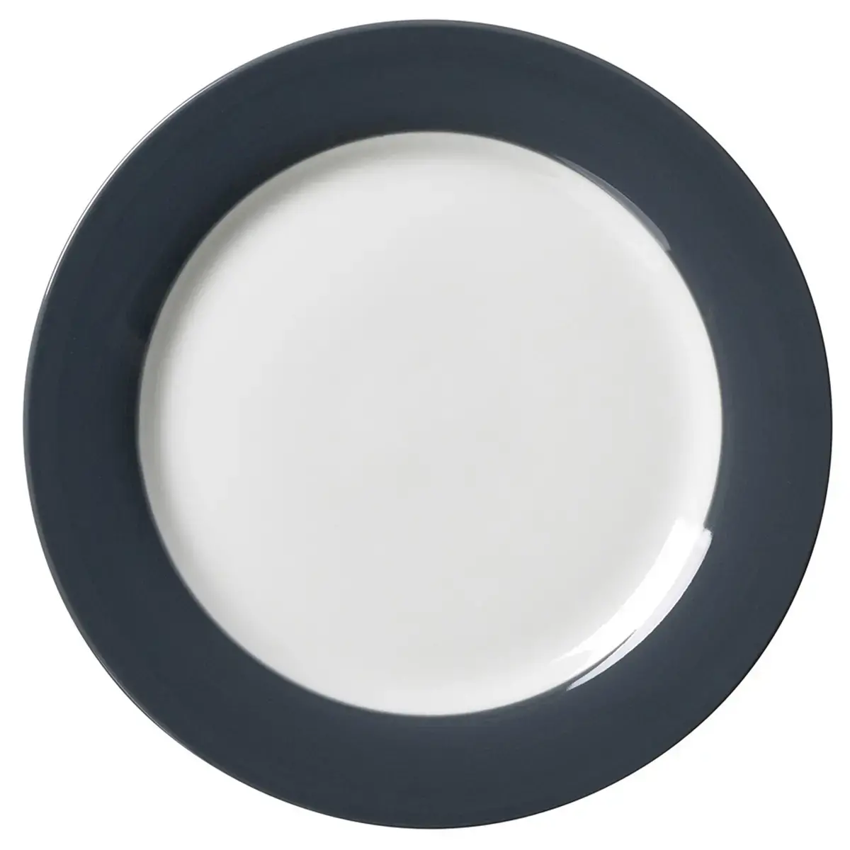 Assiette plate DOPPIO ANTHRACITE, 270 mm - Ritzenhoff & Breker photo du produit
