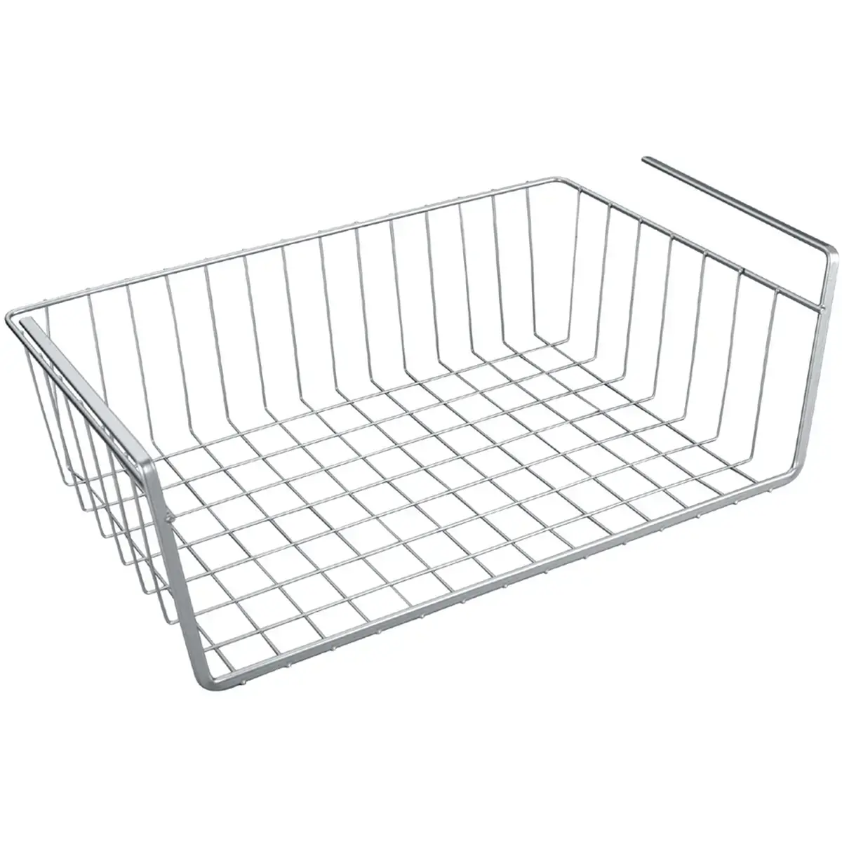 Panier suspendu Kanguro 40, argent métallisé - Metaltex photo du produit