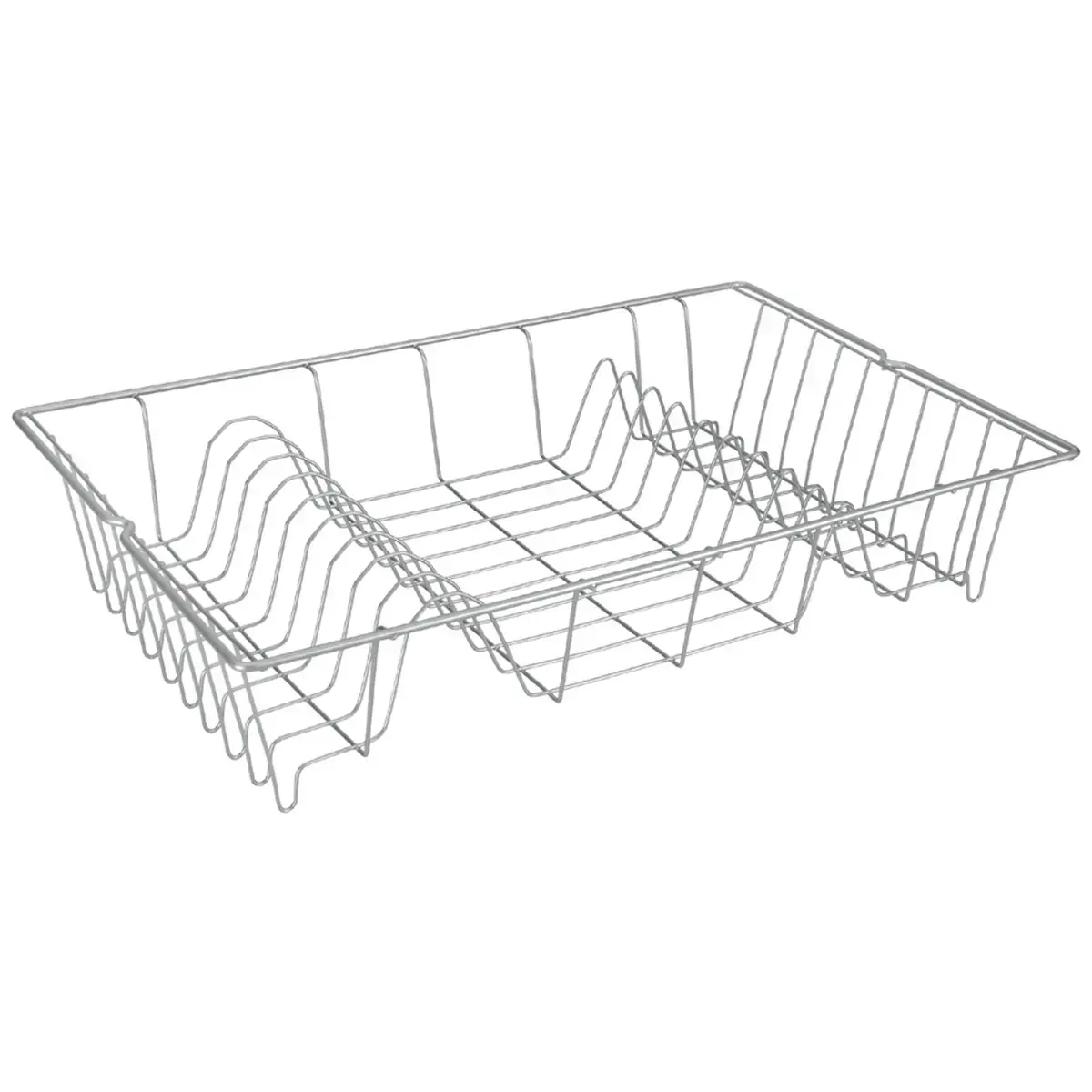 Égouttoir Colonia, argent métallisé, L480 mm - Metaltex photo du produit