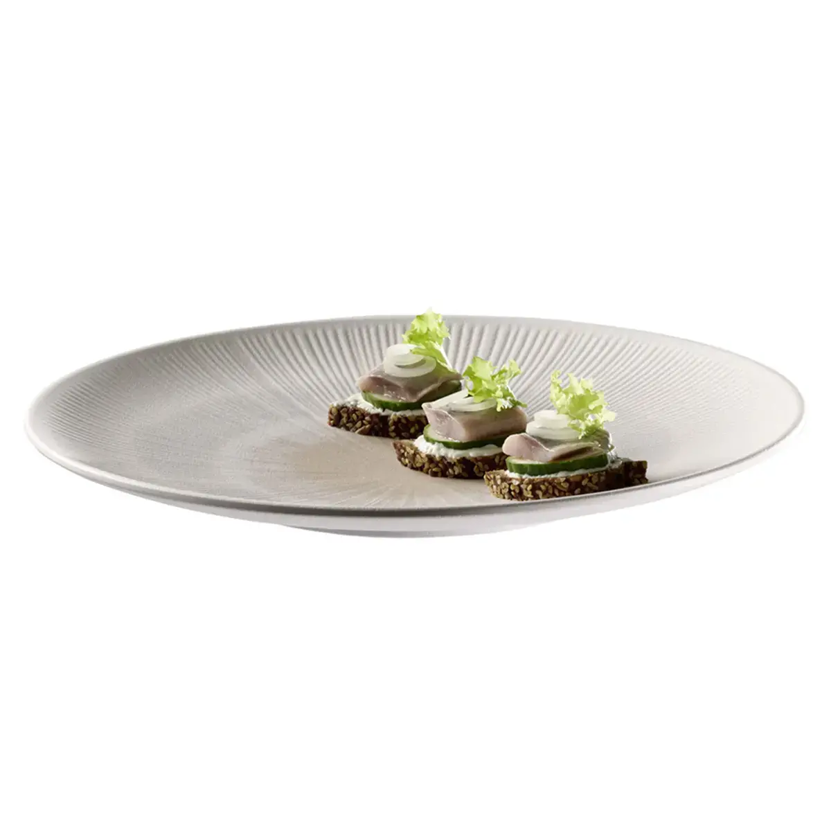 Assiette plate BLUSH, diam&egrave;tre 260 mm, beige - APS photo du produit